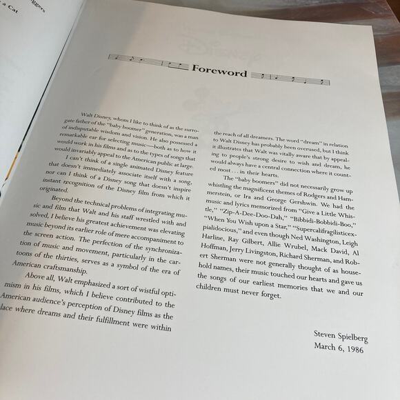 Vintage 80s The New Illustrated Disney Songbook Vocal Scores w/Piano (1986) - Picture 5 of 6